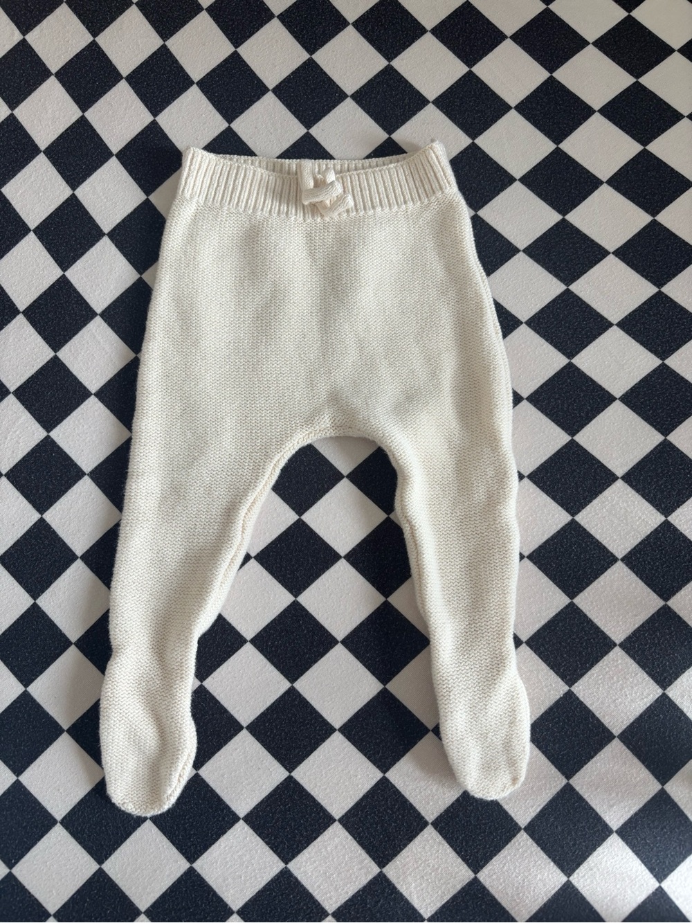 Zara Knit Baby Footed Pants